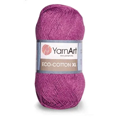 Пряжа для вязания YarnArt Eco Cotton XL-0