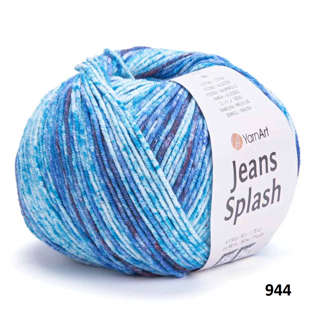Пряжа Jeans Splash YarnArt (YAJS)-2