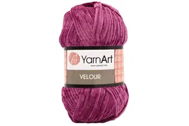 YarnArt Velour 855 фуксия