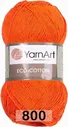 Пряжа YarnArt Eco Cotton (800 оранжевый)