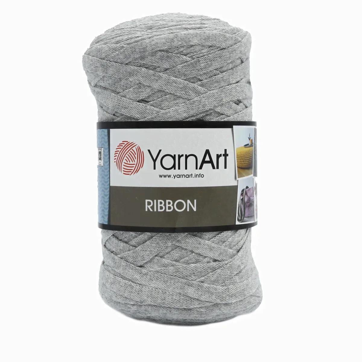 Пряжа YarnArt 'Ribbon' 250гр 125м (60% хлопок, 40% вискоза и полиэстер)-0