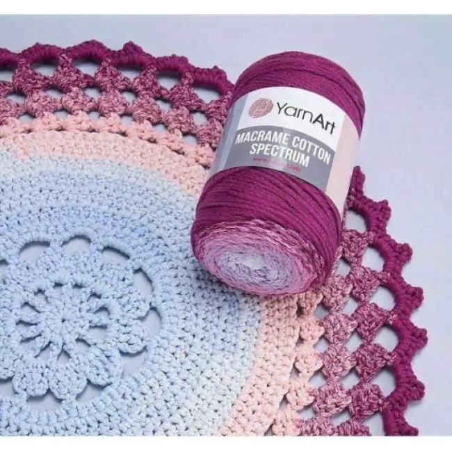 пряжа Yarnart Macrame Cotton Spectrum-0