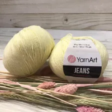 Пряжа YarnArt Jeans 86 крем