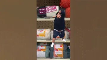 Hobby Lobby 75% off Yarn Clearance 2024!! 🤩 #crochet #yarnaholic #yarnlife