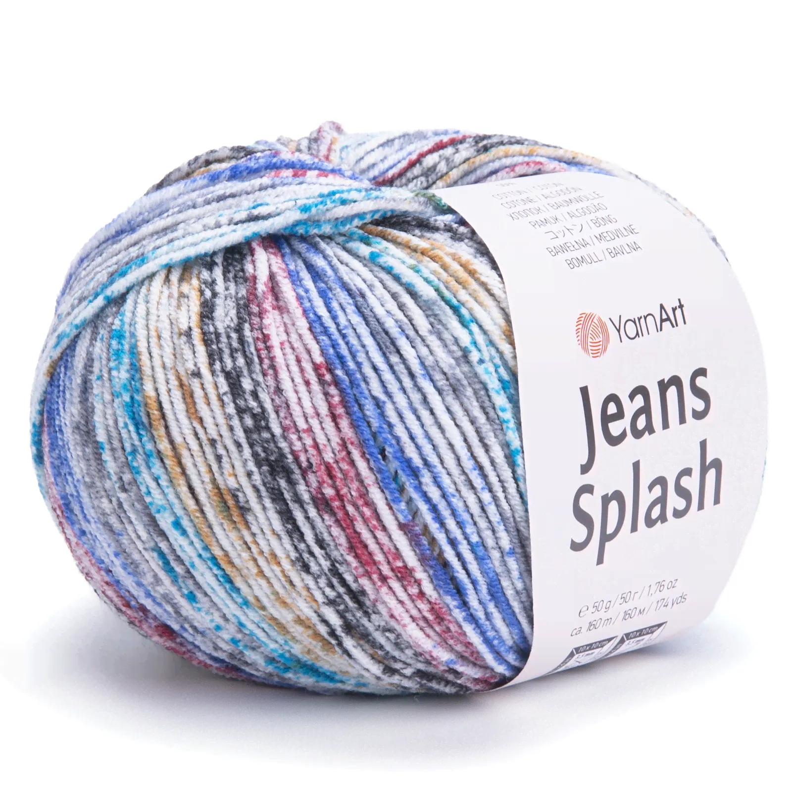 Пряжа Jeans Splash YarnArt (YAJS)-3