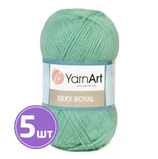 Пряжа YarnArt Silky Royal (440), ментол, 5 шт. по 50 г, Silky_Royal_440