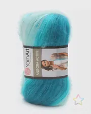 Пряжа YarnArt 'Angora Active' 100гр 500м (25% мохер, 75% акрил) (845 меланж) меланж
