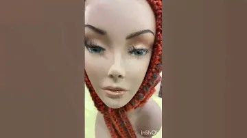 капор из ярнарт эверест, крючком, розочки, бусины