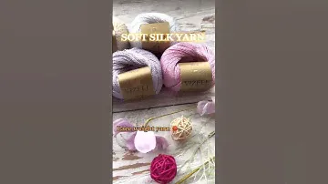 SOFT SILK YARN, Natural Summer Yarn, Lace Weight Yarn, Vizell Silk, Turkish yarn, Knitting yarn