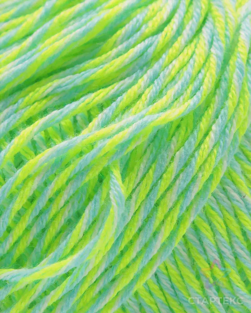 Пряжа YarnArt 'Baby cotton multicolor' 50гр 165м (50% хлопок, 50% акрил) (5206) 5206-0