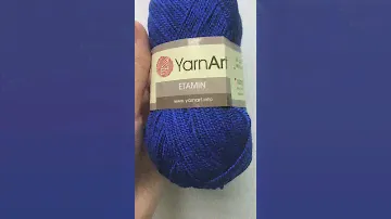 Подробный обзор пряжи YarnArt Etamin(Акрил 100%) №429 Электрик