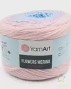 Пряжа YarnArt 'Flowers Merino' 225гр 590м (25% шерсть, 75% акрил) (551 секционный) секционный