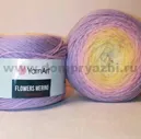 Пряж ап/ш YarnArt art Flowers Merino (Фловерс Мерино)