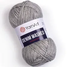 Ряжа YarnArt Denim Washed 70% хлопок/30% акрил 130м/50гр №908
