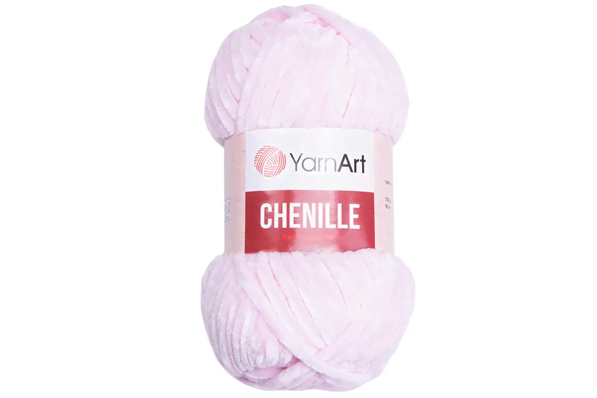 YarnArt Chenille 550 нежно-розовый-0