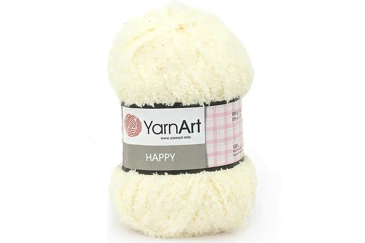 YarnArt Happy 771 молочный-0