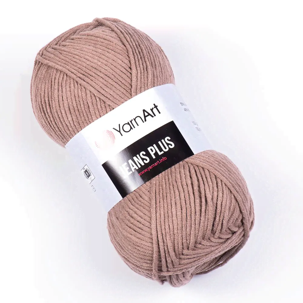 Пряжа Ярнарт Джинс Плюс (Yarnart Jeans Plus) 07 песочный