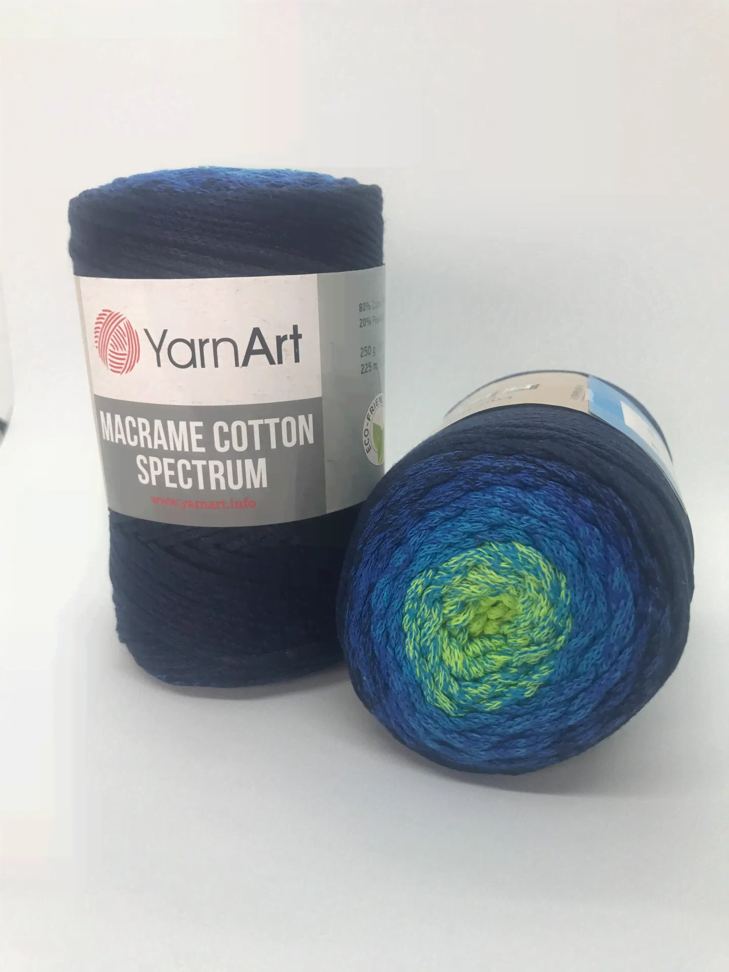 Пряжа YarnArt Macrame Cotton Spectrum цвет 1323
