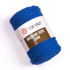 Пряжа YarnArt Macrame Rope 3mm цвет 772 василек