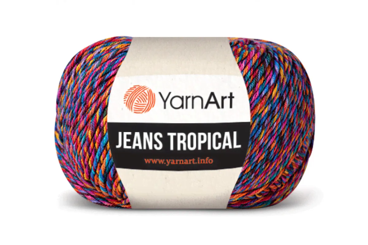 YarnArt Jeans Tropical (55% хлопок 45% пак, 50гр/160м)