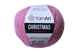 YarnArt Christmas 008 розовый