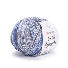 Пряжа YarnArt Jeans Splash (947) джинсовый принт