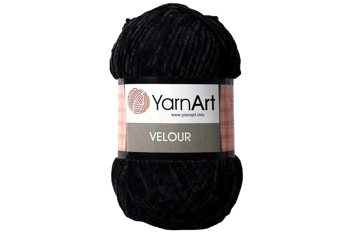 YarnArt Velour 842 черный
