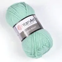 Пряжа YarnArt Merino bulky цвет 841 мята