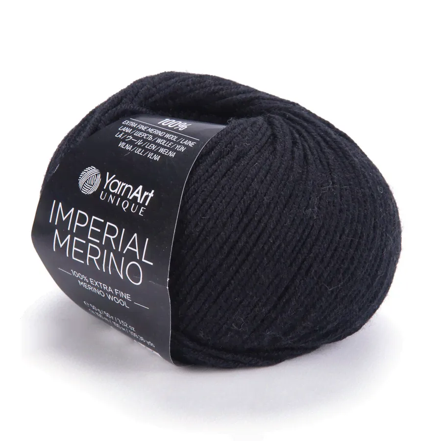 YarnArt Imperial Merino 3301 (черный)-0