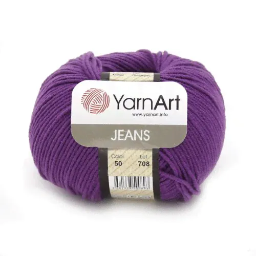 Пряжа YarnArt Jeans цвет 50